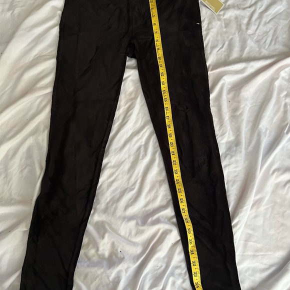 Michael Michael Kors -Basic Black Velvety Pants Size - small - Picture 7 of 12